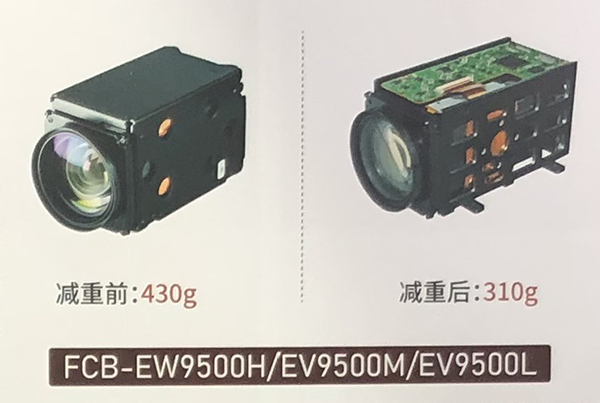 FCB-EW9500H|FCB-EV9500M|FCB-EV9500L原裝版與減重版